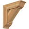 Ekena Millwork Traditional Traditional Rough Sawn Bracket w/ Offset Brace, Western Red Cedar, 8"W x 24"D x 24"H BKT0806X24X24TRA01RWR - alternate 1